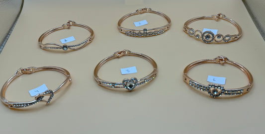 Rose Gold Stone Bracelets