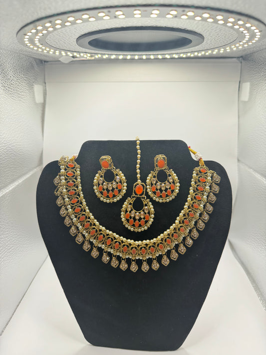 Polki Necklace Set